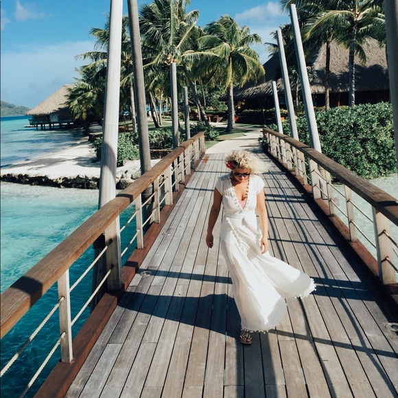 •||TULAROSA🌹POM•POM DRESS||• - Picture 3 of 7